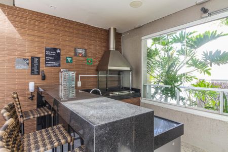 Apartamento para alugar com 80m², 2 quartos e 2 vagasÁrea comum - Churrasqueira