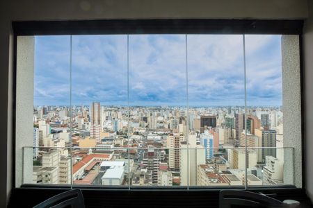 Vista da Sacada da Sala  de apartamento para alugar com 1 quarto, 44m² em Bosque, Campinas