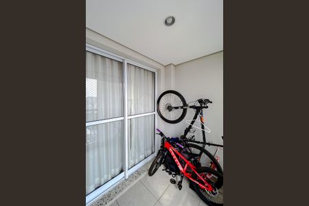 Varanda da Sala de apartamento à venda com 2 quartos, 53m² em Brás, São Paulo