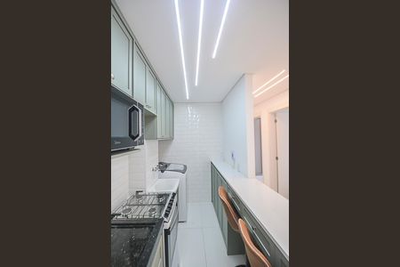 Apartamento à venda com 58m², 2 quartos e 1 vagaCozinha e Área de Serviço