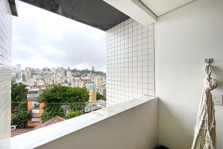 Varanda da Sala de apartamento para alugar com 2 quartos, 133m² em Santo Antônio, Belo Horizonte