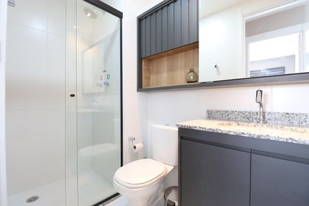 Apartamento para alugar com 55m², 2 quartos e 1 vagaBanheiro Social