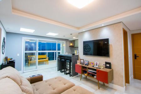 Sala de apartamento à venda com 2 quartos, 84m² em Parque Bandeirante, Santo André