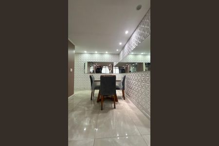 Sala de jantar de apartamento para alugar com 2 quartos, 55m² em Vila Mogilar, Mogi das Cruzes