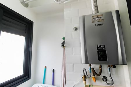 Apartamento à venda com 36m², 2 quartos e 1 vagaDetalhe da area de serviço