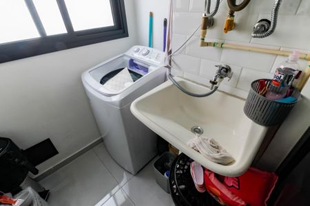 Apartamento à venda com 36m², 2 quartos e 1 vagaDetalhe da area de serviço