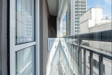 Studio à venda com 26m², 1 quarto e sem vagaVaranda do Quarto