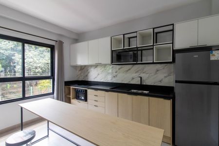 Studio para alugar com 35m², 1 quarto e sem vagaCozinha