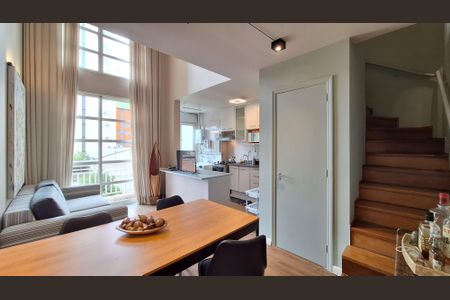 Sala de apartamento para alugar com 1 quarto, 50m² em Pompeia, São Paulo