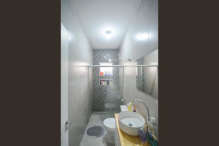 Banheiro de casa para alugar com 1 quarto, 50m² em Vila Vivaldi, São Bernardo do Campo