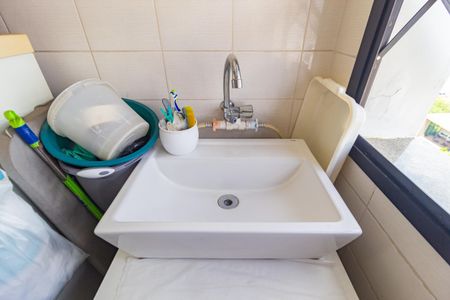 Apartamento para alugar com 65m², 1 quarto e 2 vagasDetalhe - Área de Serviço