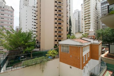 Vista da Sala de apartamento para alugar com 1 quarto, 59m² em Jardim Paulista, São Paulo