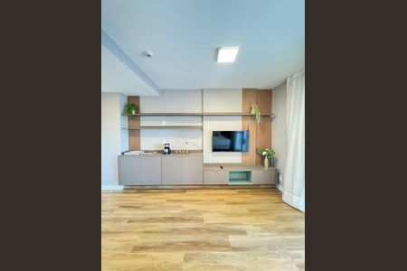 Sala de apartamento para alugar com 1 quarto, 42m² em Jardim das Acacias, São Paulo