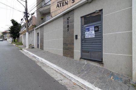 Apartamento para alugar com 30m², 1 quarto e sem vagaFachada e Plaquinha