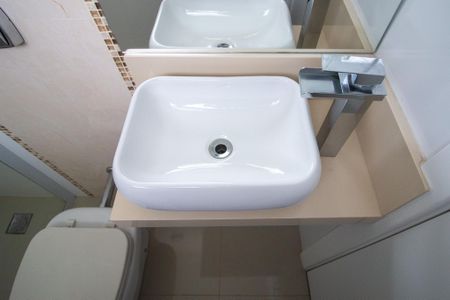 Casa de condomínio para alugar com 260m², 3 quartos e 4 vagasBanheiro da Suíte 3