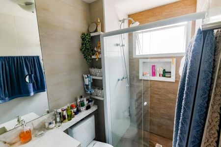 Apartamento à venda com 163m², 3 quartos e 3 vagasBanheiro da Suíte 1 - chuveiro