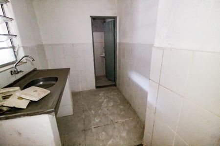 Cozinha de casa para alugar com 1 quarto, 40m² em Jardim Boa Vista (zona Oeste), São Paulo