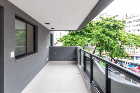 Varanda da Sala de apartamento à venda com 2 quartos, 60m² em Tijuca, Rio de Janeiro