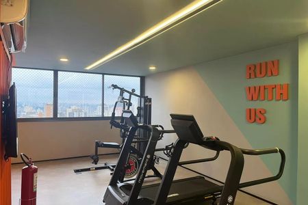 Apartamento para alugar com 27m², 1 quarto e sem vaga Apartamento para alugar com 27m², 1 quarto e sem vagaAcademia