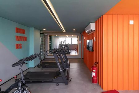 Apartamento para alugar com 27m², 1 quarto e sem vaga Apartamento para alugar com 27m², 1 quarto e sem vagaAcademia