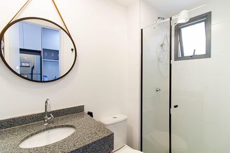 Apartamento para alugar com 27m², 1 quarto e sem vaga Apartamento para alugar com 27m², 1 quarto e sem vagaBanheiro