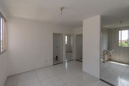 Sala de Estar/Jantar  de apartamento para alugar com 2 quartos, 48m² em Jardim Santiago (nova Veneza), Sumaré