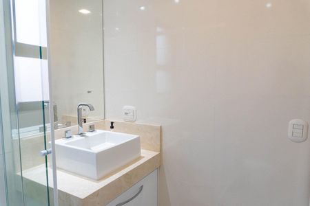 Banheiro da Suíte de apartamento à venda com 3 quartos, 87m² em Chácara Inglesa, São Paulo