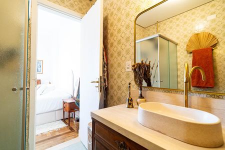 Apartamento para alugar com 110m², 2 quartos e sem vagaBanheiro da Suíte 1