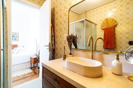 Apartamento para alugar com 110m², 2 quartos e sem vagaBanheiro da Suíte 1