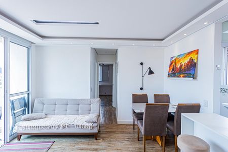 Apartamento para alugar com 67m², 2 quartos e 2 vagasSala e cozinha