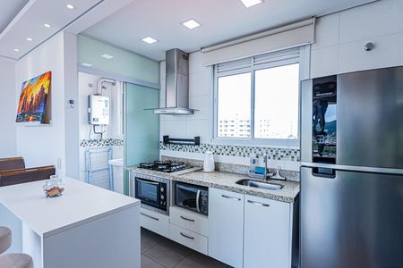 Apartamento para alugar com 67m², 2 quartos e 2 vagasSala e cozinha