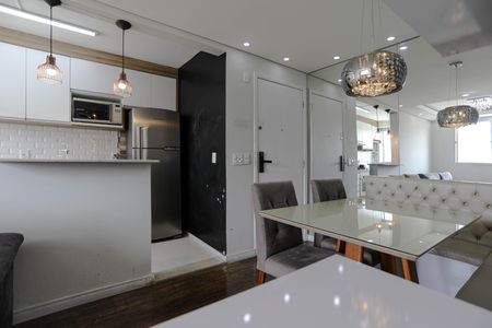 Sala de apartamento para alugar com 2 quartos, 49m² em Vila Mogilar, Mogi das Cruzes