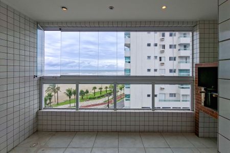 Sacada de apartamento para alugar com 1 quarto, 46m² em Vila Caiçara, Praia Grande