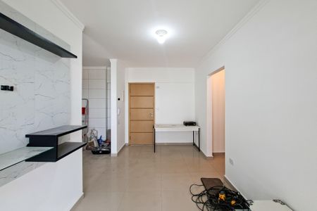 Sala de apartamento para alugar com 1 quarto, 46m² em Vila Caiçara, Praia Grande