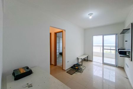 Sala de apartamento para alugar com 1 quarto, 46m² em Vila Caiçara, Praia Grande