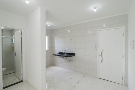 Sala/Cozinha/Área de Serviço de apartamento à venda com 1 quarto, 33m² em Santana, São Paulo
