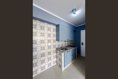 Cozinha de kitnet/studio à venda com 1 quarto, 31m² em Belenzinho, São Paulo