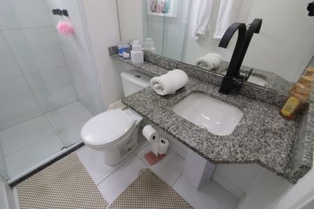 Apartamento à venda com 56m², 2 quartos e 1 vagaBanheiro da Suíte 1