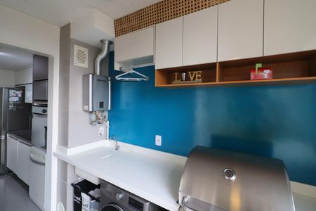 Apartamento à venda com 56m², 2 quartos e 1 vagaCozinha e Área de Serviço