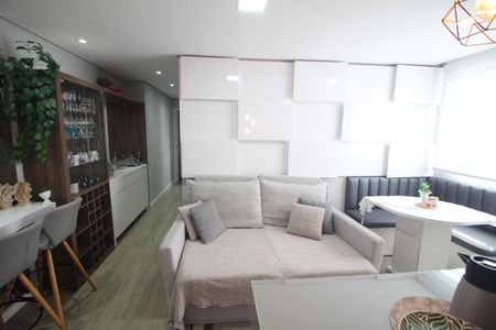 Sala de apartamento para alugar com 2 quartos, 56m² em Jk, Contagem