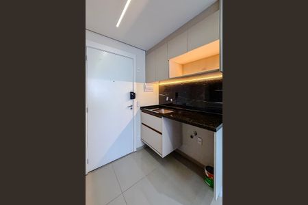 Studio para alugar com 25m², 1 quarto e sem vaga Studio para alugar com 25m², 1 quarto e sem vagaCozinha e Área de Serviço