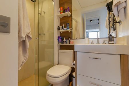 Apartamento para alugar com 115m², 1 quarto e 1 vaga Apartamento para alugar com 115m², 1 quarto e 1 vagaBanheiro da Suíte