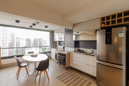 Apartamento para alugar com 115m², 1 quarto e 1 vaga Apartamento para alugar com 115m², 1 quarto e 1 vagaDuplex - Sala de Jantar e Cozinha