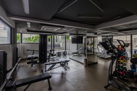 Apartamento para alugar com 115m², 1 quarto e 1 vaga Apartamento para alugar com 115m², 1 quarto e 1 vagaÁrea comum - Academia
