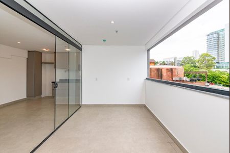 Studio para alugar com 43m², 1 quarto e 2 vagasVaranda