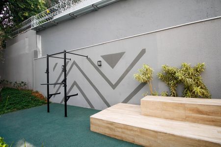 Studio para alugar com 27m², 1 quarto e sem vaga Studio para alugar com 27m², 1 quarto e sem vagaÁrea Comum - CrossFit