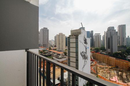 Studio para alugar com 27m², 1 quarto e sem vaga Studio para alugar com 27m², 1 quarto e sem vagaVaranda