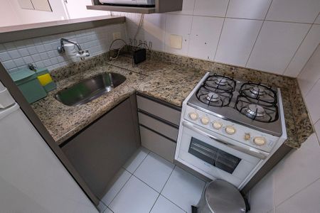 Sala/Cozinha de apartamento à venda com 1 quarto, 48m² em Jardim Paulista, São Paulo