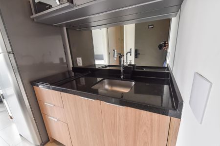 Studio para alugar com 21m², 1 quarto e sem vaga Studio para alugar com 21m², 1 quarto e sem vagaCozinha