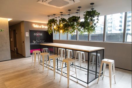 Studio para alugar com 21m², 1 quarto e sem vaga Studio para alugar com 21m², 1 quarto e sem vagaCafé